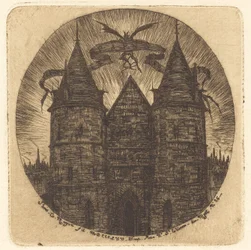 Ancienne porte du Palais de Justice, Paris