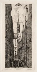 Rue Chantrey, Paris, 1862