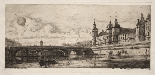 Eaux-fortes de Paris : Le Pont de l