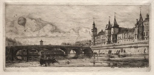 Eaux-fortes de Paris : Le Pont de l