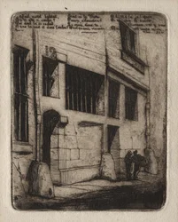 Eaux-fortes de Paris : la rue des Mauvais Garçons