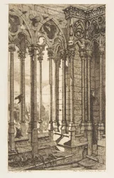 Galerie, cathédrale Notre-Dame, Paris