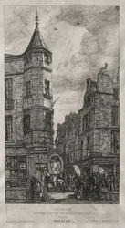 Maison avec une tourelle, n° 22 rue de l