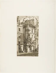 Maison à tourelle, rue de la Tixéranderie