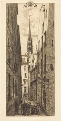 La rue des Chantres, Paris (Chantrey Street, Paris)