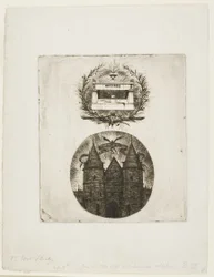Tombe de Molière, cimetière du Père-Lachaise, Paris et Ancienne Porte du Palais de Justice, Paris