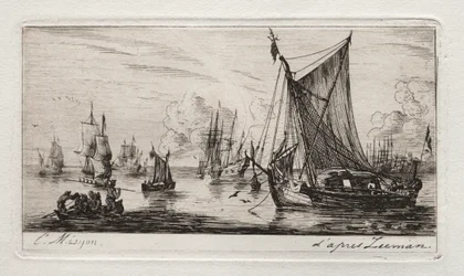 Pêcheurs des mers du Sud, 1850