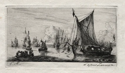 Pêcheurs des mers du Sud, 1850