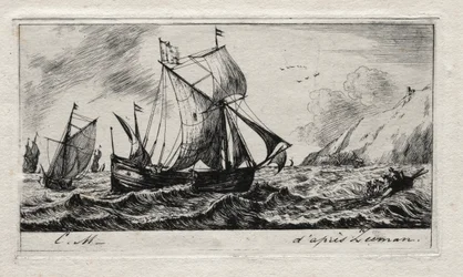 La Galliote de Jean de Vyl de Rotterdam, 1850
