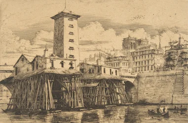 La pompe de Notre-Dame, Paris