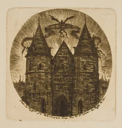 La vieille porte du Palais de Justice, Paris