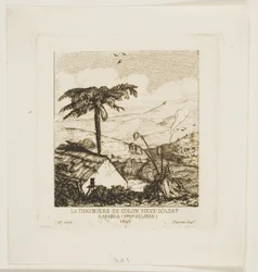 La chaumière du vieux soldat, Akaroa, 1845