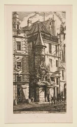 Tourelle, Rue de la Tixeranderie