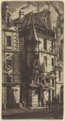 Tourelle de la rue de la Tixeranderie, Paris