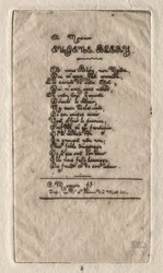 Vers à Eugène Bléry