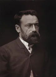 Album Artistique et Biographique, 5ème année, Salon 1885; portrait du peintre français Paul Tavernier (1852-1943)