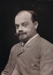 Album Artistique et Biographique, 5ème année, Salon 1885; portrait du peintre français Gabriel Ferrier (1847-1914)