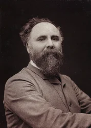 Album Artistique et Biographique, 5me année, Salon 1885; portrait du peintre français Diogène Ulysse Napoléon Maillart (1840-1926)
