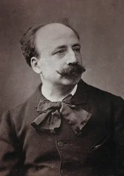 Album Artistique et Biographique, 5me année, Salon 1885; portrait du peintre français Louis Deschamps (1846-1902)