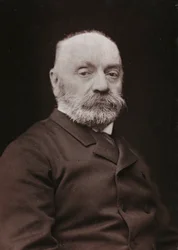 Album Artistique et Biographique, 6ème année, Salon 1885; portrait du peintre français Boulanger Gustave Rodolphe (1824-1888)