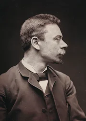 Album Artistique et Biographique, 6ème année, Salon 1885; portrait du peintre français Joseph Paul Meslé (1855-1929)