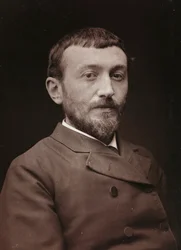 Album Artistique et Biographique, 6ème année, Salon 1885; portrait du peintre Alfred Henry Bramtot