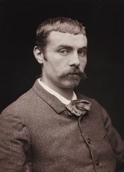Album Artistique et Biographique, 6ème année, Salon 1885; portrait du peintre Gardette Louis