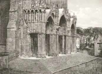 Cathédrale de Chartres - Portique du Midi, XIIe siècle