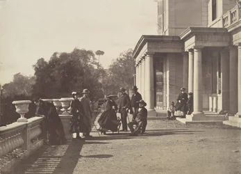 [Lord Brougham et sa famille, Cannes], 1862