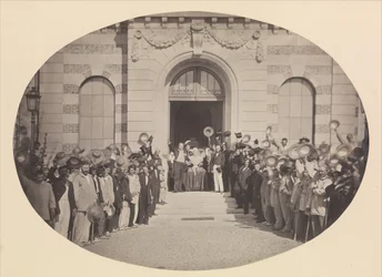 [Le 15 août. Asile impérial à Vincennes], 1858