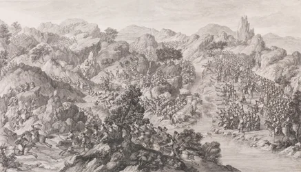La bataille de Yesil-köl-nör