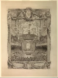 Décoration de la salle de spectacle