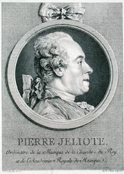 Pierre Jéliote (1713-97) gravé par Augustin de Saint-Aubin (1736-1807) 1771