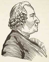 Diderot, copie par Boris Mestchersky (d.1957), illustration de 