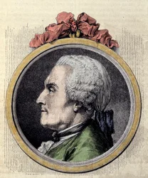 Portrait de Charles Marie La Condamine, mathématicien et naturaliste français