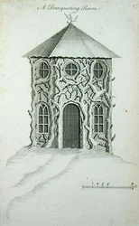 Une salle de banquet, de 