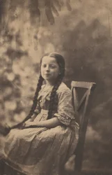 Marie LaPorte, milieu des années 1850 (photo)