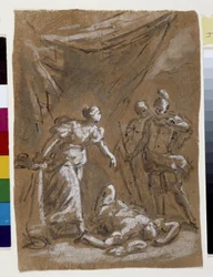 Judith et Holopherne (dessin)