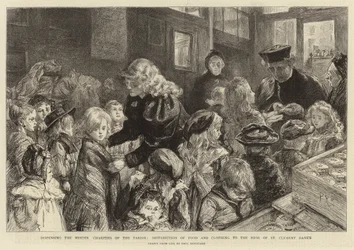 Distribution des charités d