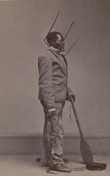 Wilson, esclave marqué de la Nouvelle-Orléans, 1863