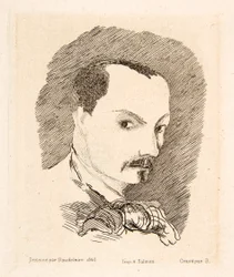 Autoportrait de Charles Baudelaire