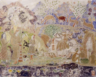 Figures et cerfs