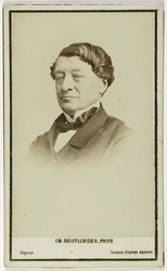Portrait de Laborde Léon, diplomate, archéologue et conservateur au Louvre, vers 1860-90