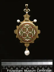 Revers du pendentif