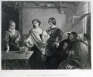 Florizel et Perdita, gravé par Lumb Stocks