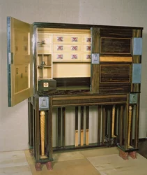 Cabinet à écrire, 1902