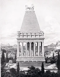 Le mausolée original, illustration de 