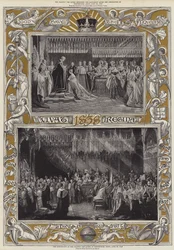Le Couronnement de Sa Majesté la Reine à l