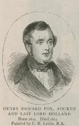 Le portrait de famille - la bibliothèque de Holland House