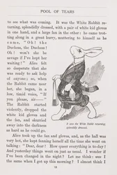 Le Lapin Blanc splendidement habillé